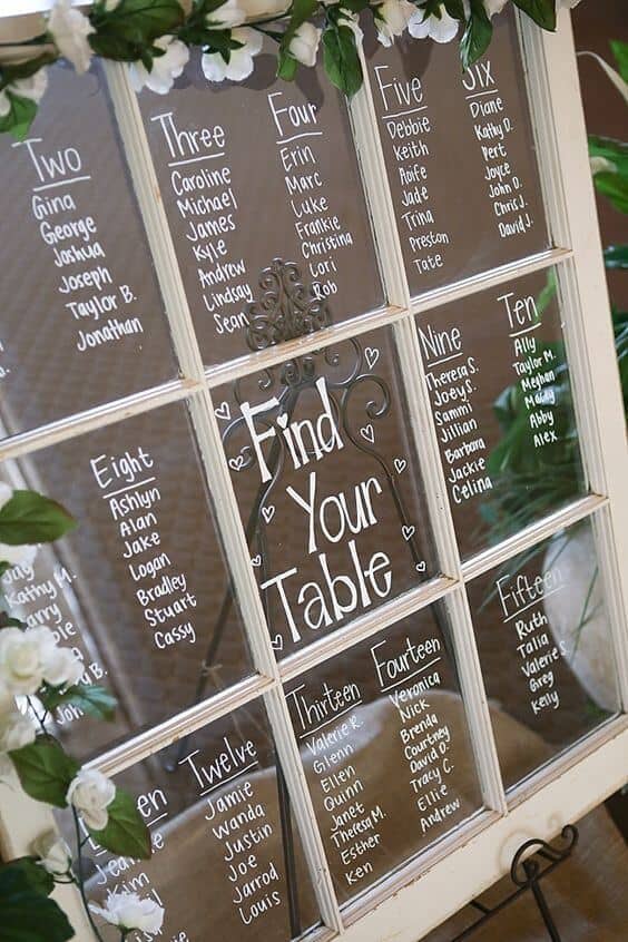 It is time to find creative ideas on how to display your wedding seating arrangements in a unique way that suits your wedding’s theme and color scheme. For more ideas go to wedwithbliss.com