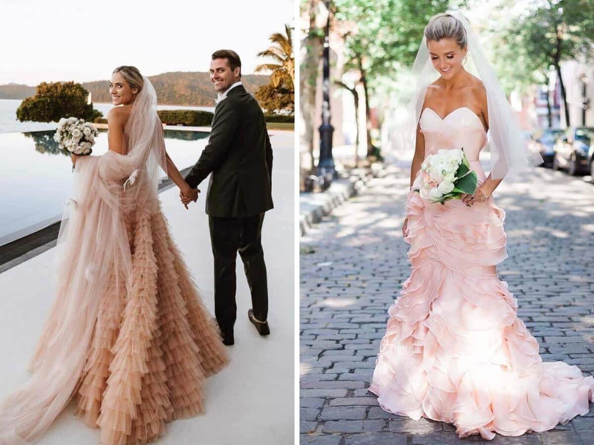 25 Pink Wedding Dresses Ideas That Will Make You Stand Out on Your Special Day