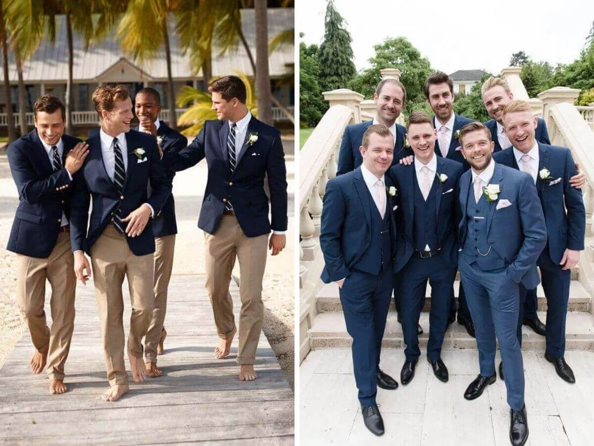 31 Amazing Wedding Groomsmen Suits Suggestions 1 Wedding Groomsmen Suits
